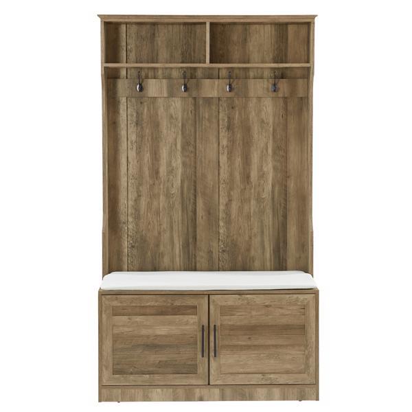 2 Storage Racks, 4 Storage Cabinets With 4 Clothes Hooks And 1 Sponge Pad, Multiple Wardrobe Storage